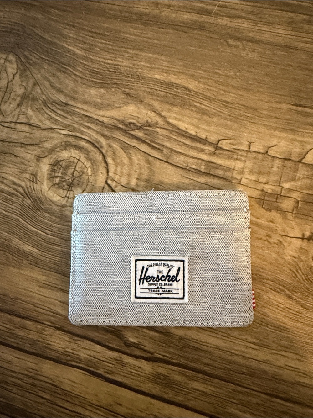 Herschel Supply Company Light Gray Wallet (Like New)